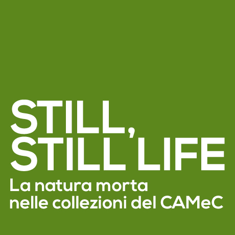 Locandina della mostra: Still, Still Life La natura morta nelle collezioni del CAMeC